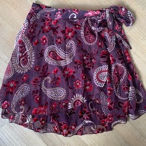 MIAMI floral mini/midi skirt